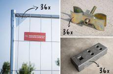 Aanbieding | 36 Professionele Bouwhekken