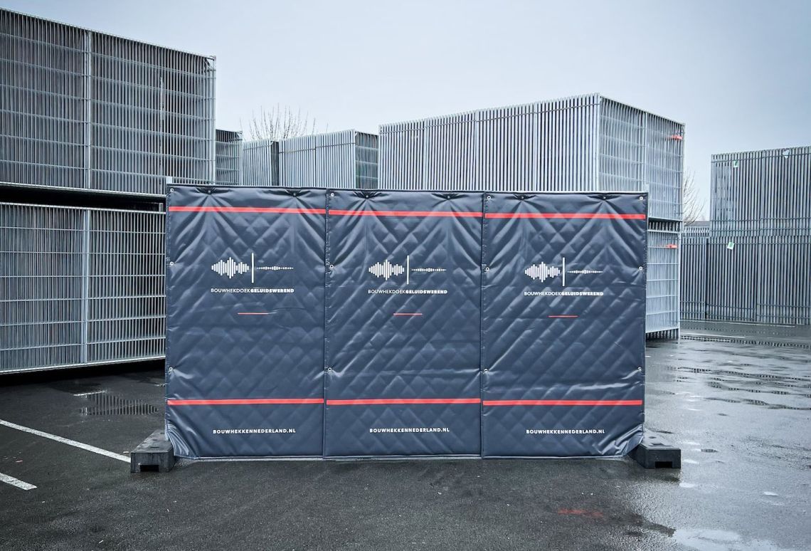 Bouwhekdoek | Geluidswerend