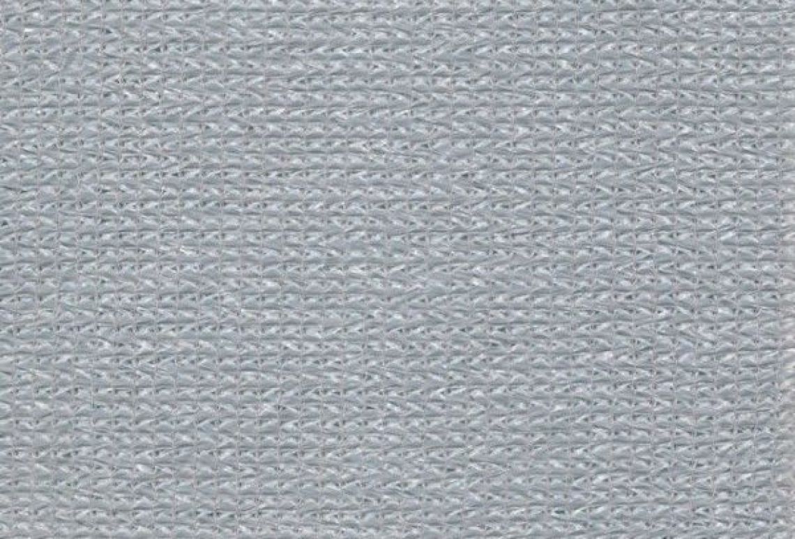 Bouwhek winddoek grijs op rol