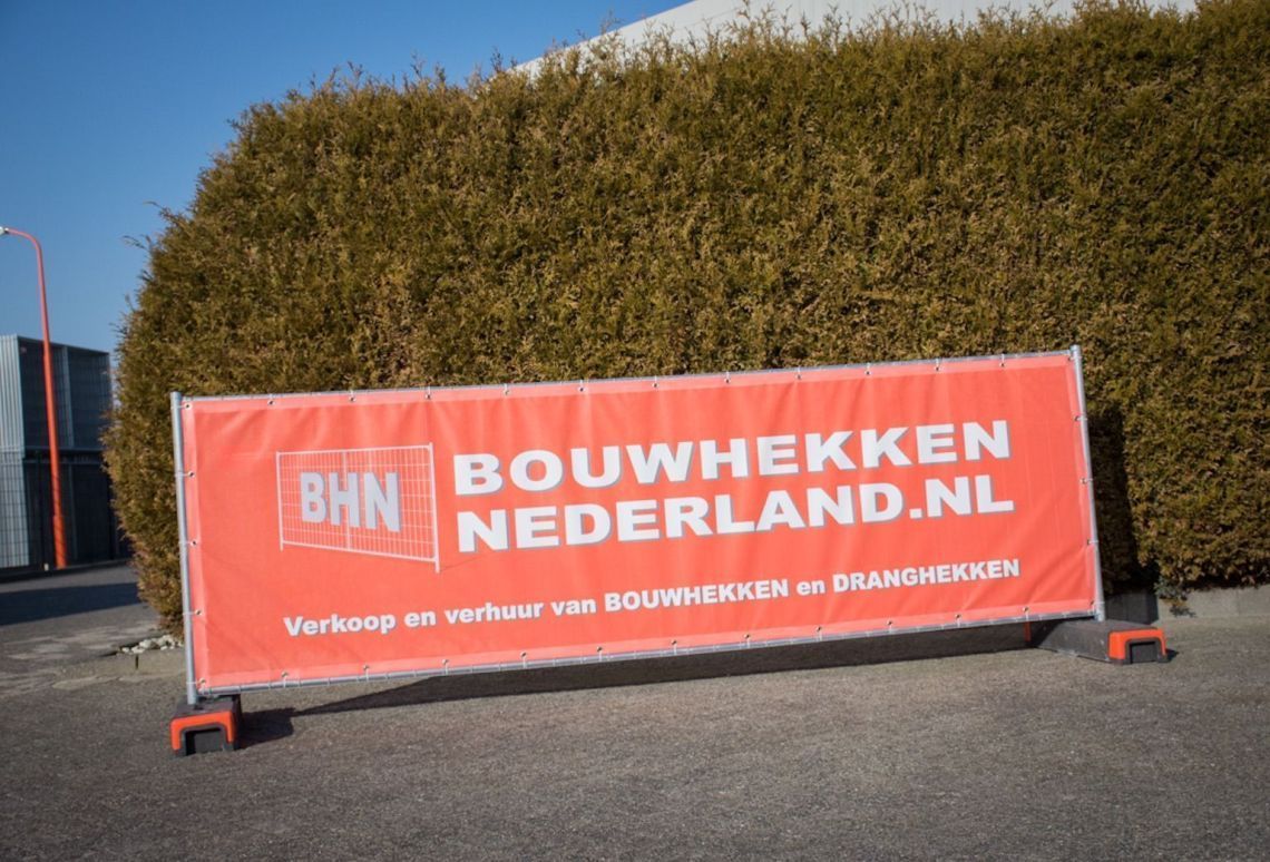 Bouwhekbanner 120 | Materiaal: Mesh