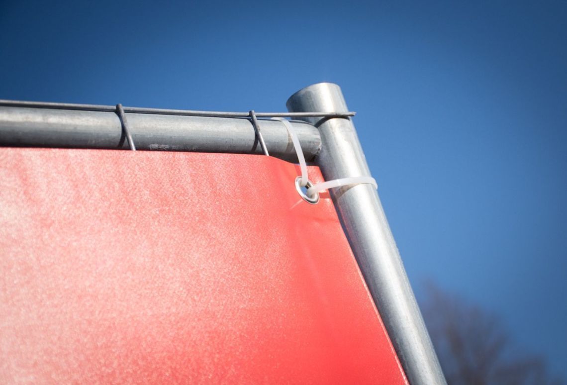 Bouwhekbanner 220 | Materiaal: PVC