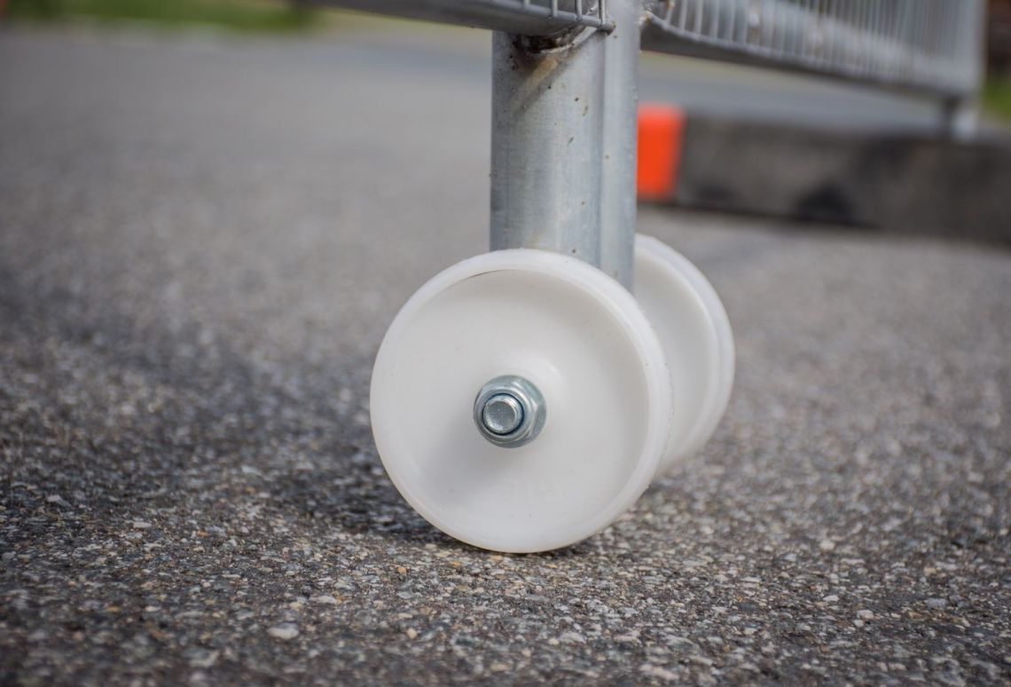 Bouwhek dubbele deur Anti-Climb | Wieltjes