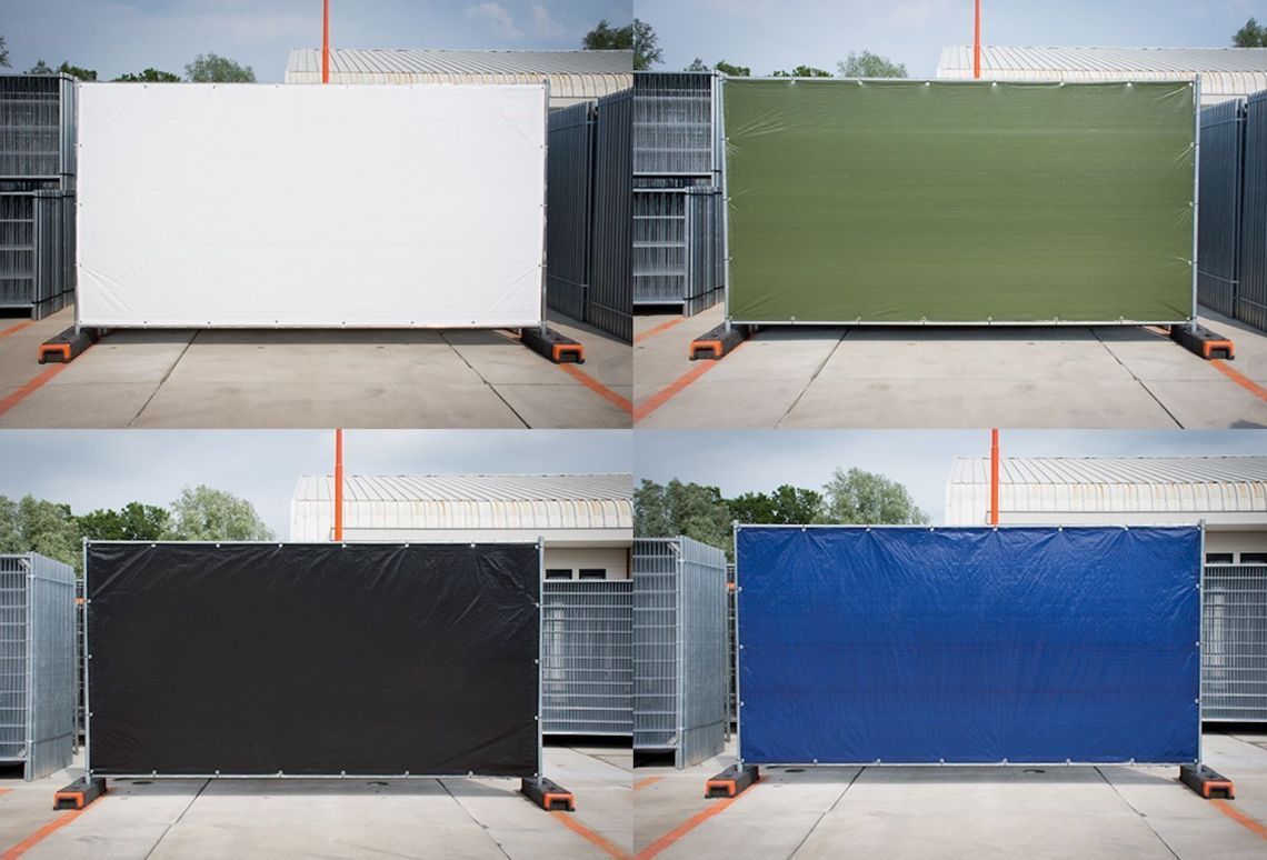 Bouwhekdoek | Kleur: Zwart