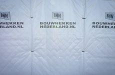 Bouwhekdoek | Geluidswerend - gekoppeld