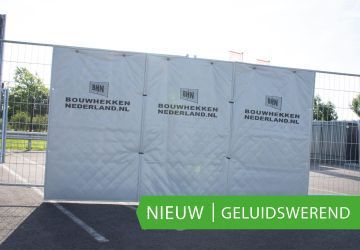 Bouwhekdoek | Geluidswerend