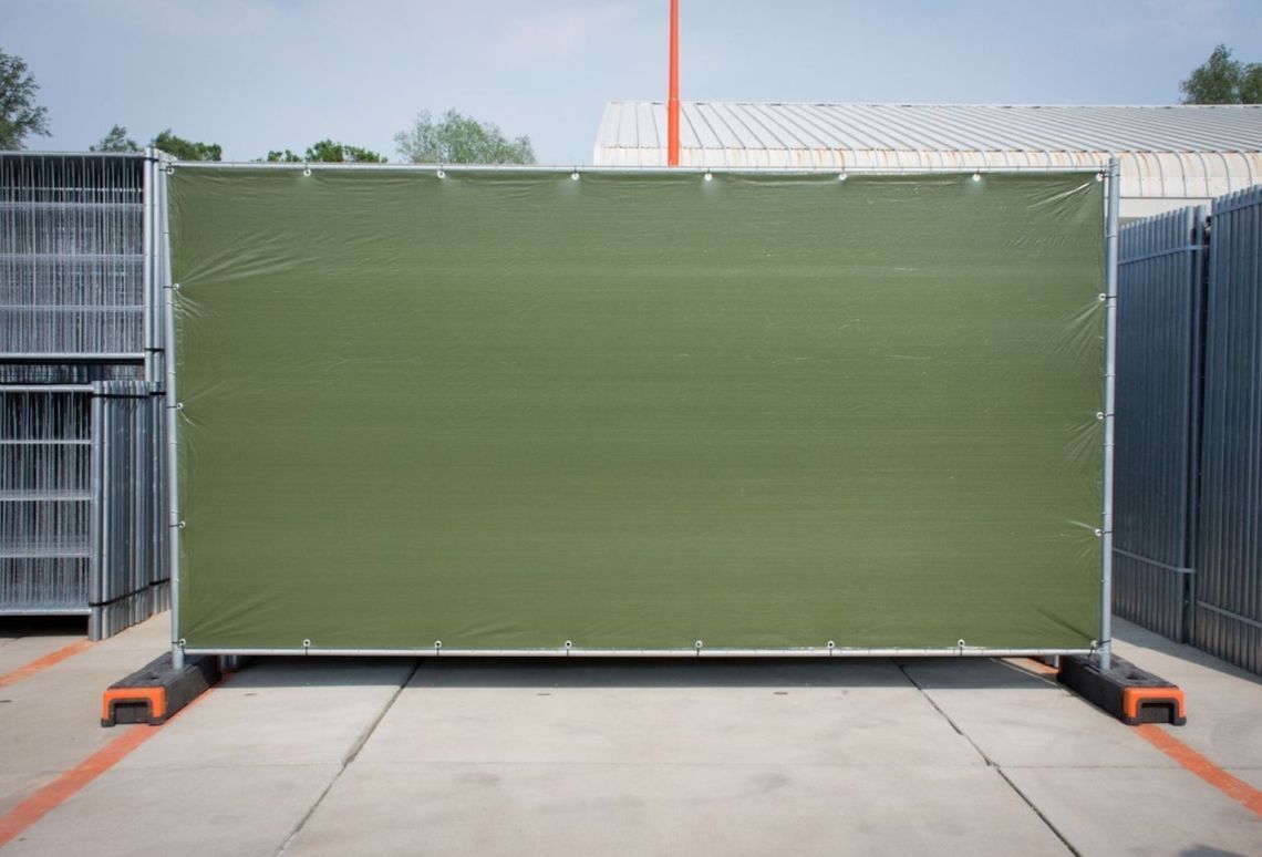 Bouwhekdoek | Kleur: Groen