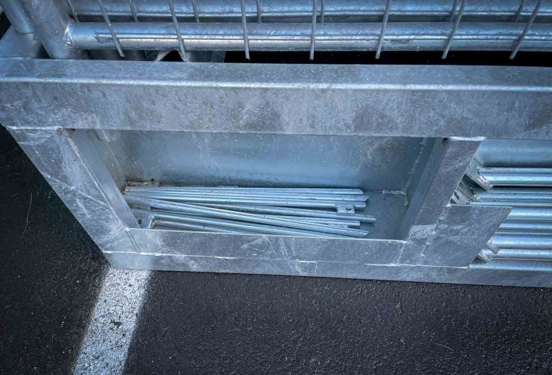 Combipallet | Event | Mobi | Close-up Grondpin