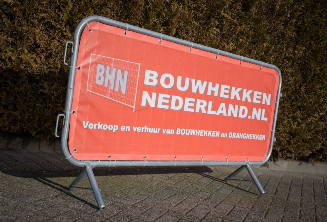 Dranghekbanner 16 | Materiaal: Meshdoek