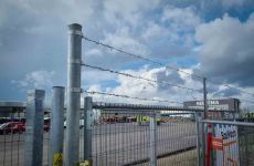 Eindbandset prikkeldraad - tijdelijk hekwerk