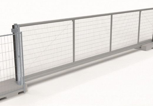 Elektrisch aangedreven schuifpoort 5 meter 