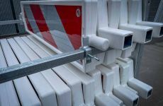 Opslagrek geleidebakens