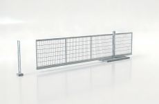 Handbediende schuifpoort 5 meter links