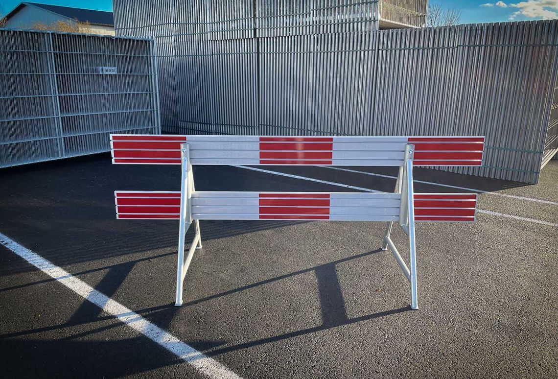 Schrikhek 2,5m aluminium dubbelzijdig reflectiefolie