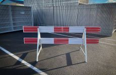 Schrikhek 2,5m aluminium dubbelzijdig reflectiefolie