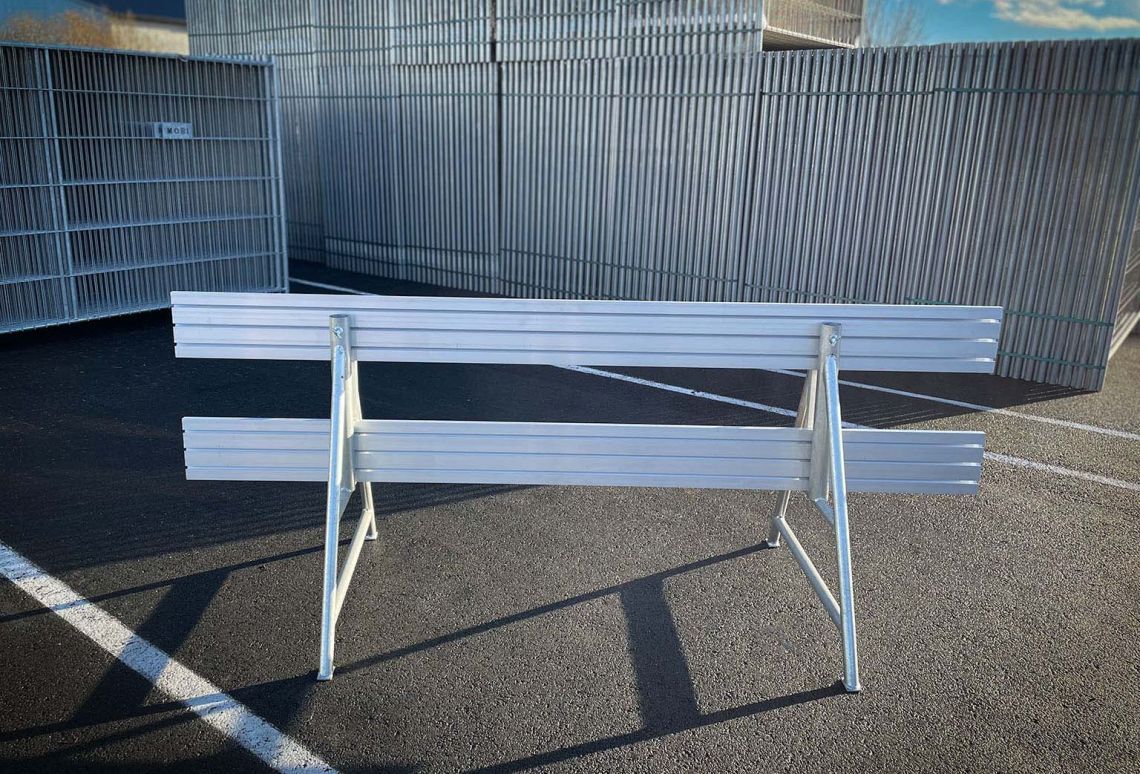 Schrikhek aluminium enkelzijdig reflectiefolie