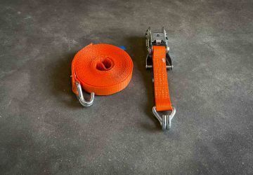 Spanband Oranje 2-delig