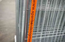 Spanband oranje met logo 2-delig