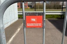 Sticker | Dranghek 16 spijlen licht | slagvaste sticker