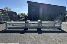 Transportpallet | Bouwhekvoeten gecombineerd met Transportpallet 30 voorzijde