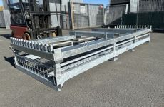 Transportpallet | Bouwhekvoeten gecombineerd met Transportpallet 30