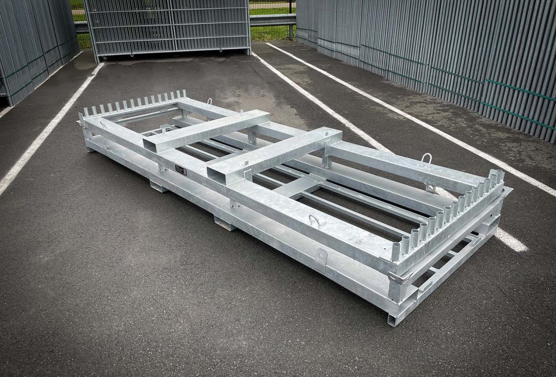 Transportpallet combi set | Eenvoudig te verplaatsen met de heftruck