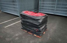 Zandzak PVC Rood - 15kg ingepakt 