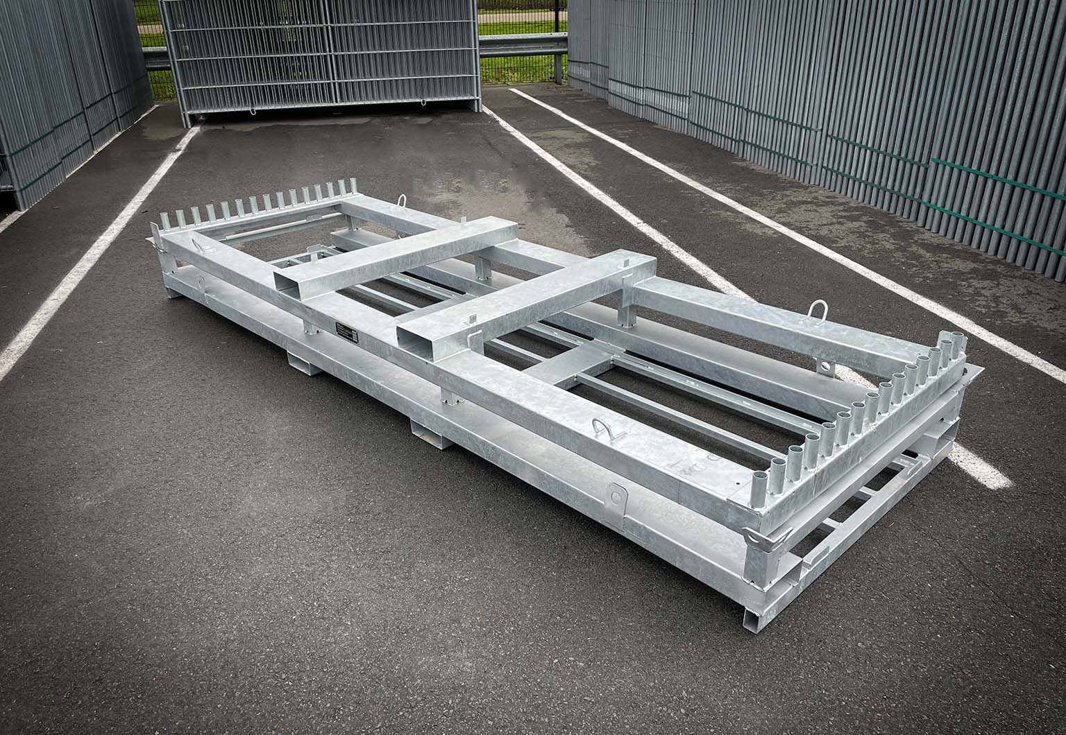 Transportpallet combi set | Eenvoudig te verplaatsen met de heftruck
